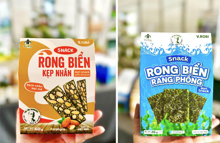 Snack rong biển